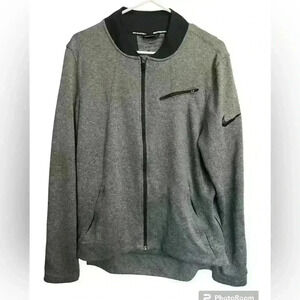 Nike Basketball men’s gray zip-up jacket. Size‎ medium
